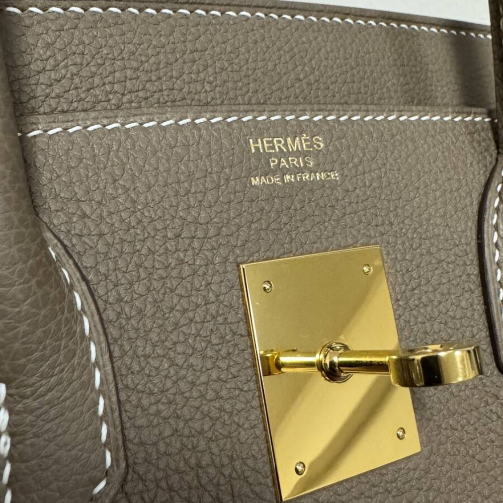 Hermes Etoupe Birkin 30 - Picture 4 of 6